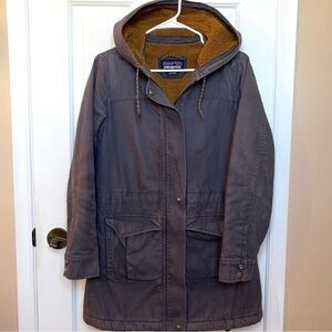 Patagonia Women's Utility Jacket in Gray with Hood